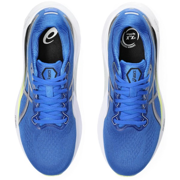 Asics Gel Kayano 30 - Mens Running Shoes - Illusion Blue/Glow Yellow