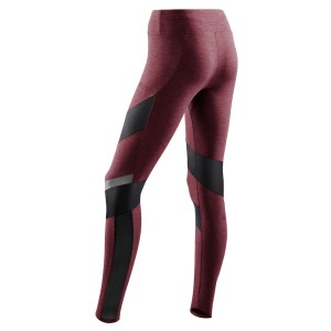 CEP Womens Training Tights - Cherry Red