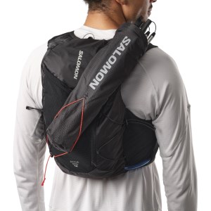 Salomon Active Skin 12 Set Trail Running Vest With Reservior - Black