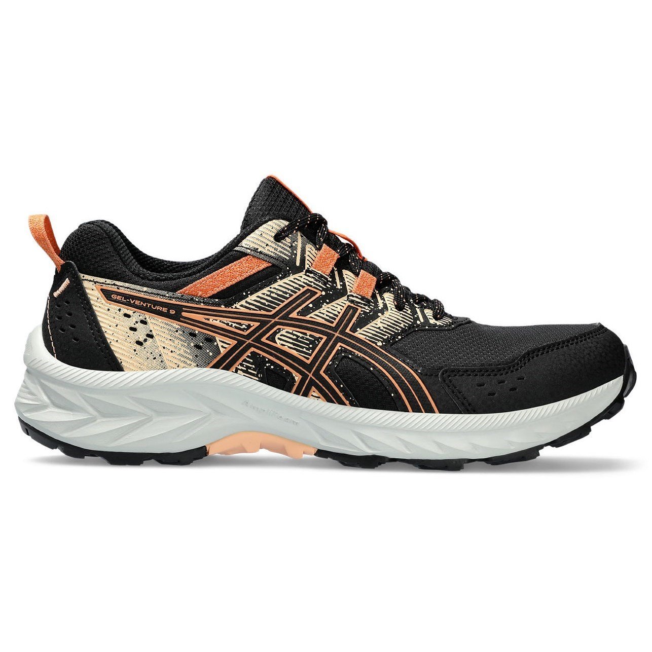 Asics Gel Venture 9 - Womens Trail Running Shoes - Black/Terracota ...