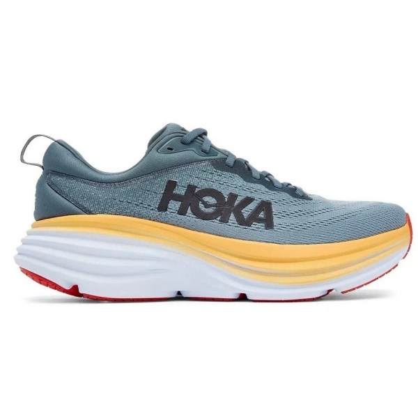 Hoka Bondi 8 - Mens Running Shoes - Goblin Blue/Mountain Spring