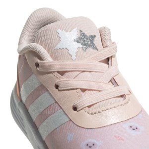 Adidas Lite Racer 2.0 - Toddler Running Shoes - Pink Tint/Cloud White/Light Orange Flash
