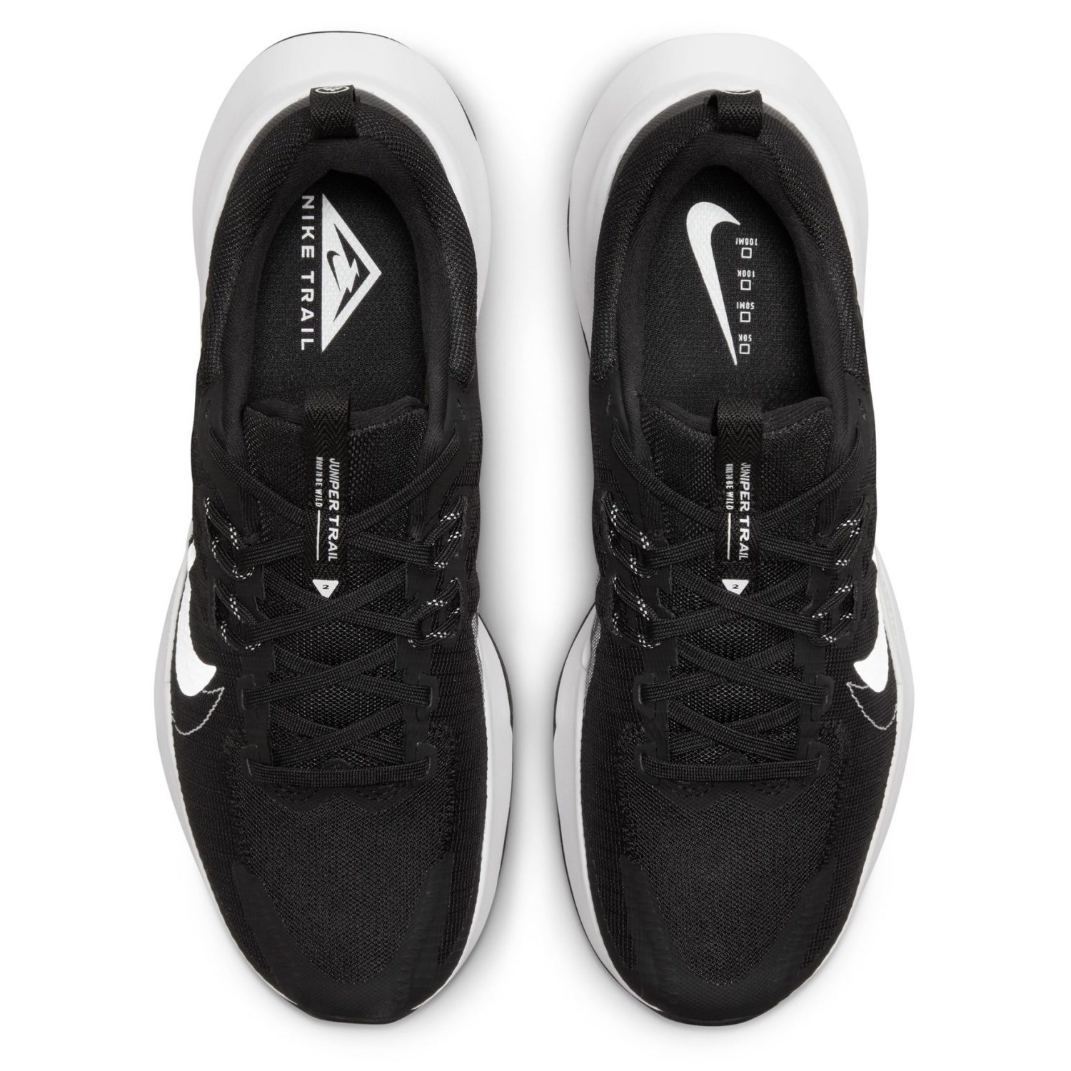 Nike Juniper Trail 2 - Mens Trail Running Shoes - Black/White | Sportitude