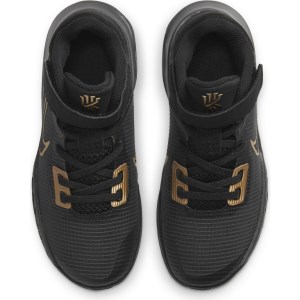 Nike Kyrie Flytrap IV PS - Kids Basketball Shoes - Black/Metallic Gold/Anthracite