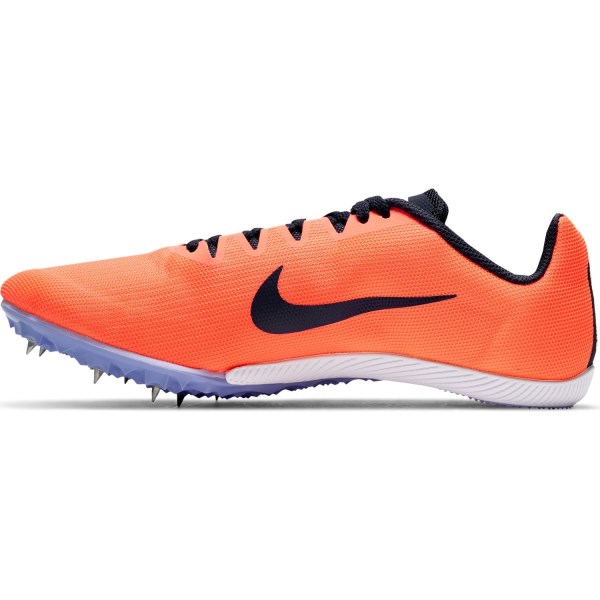 Nike Zoom Rival M 9 - Unisex Track Running Spikes - Bright Mango/Blackened Blue