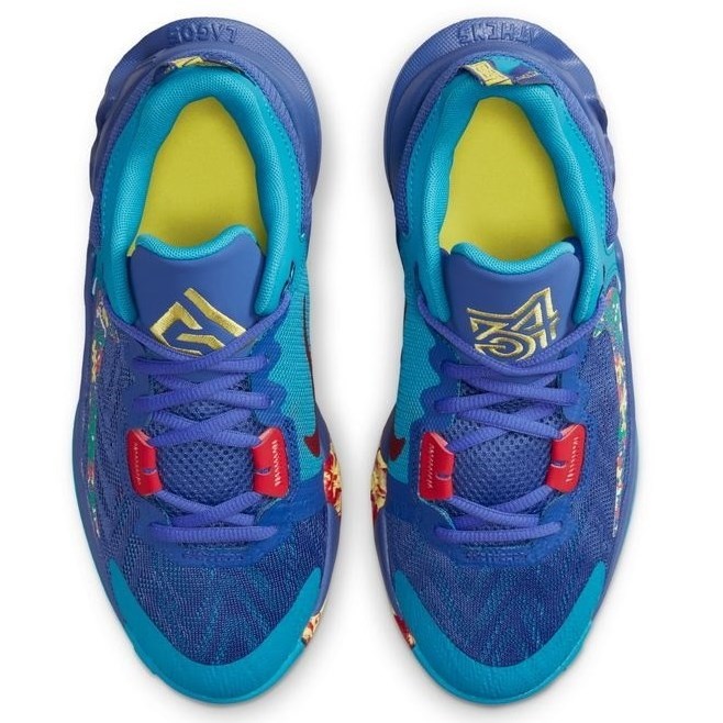 Nike Giannis Immortality 2 GS - Kids Basketball Shoes - Lapis/Yellow ...