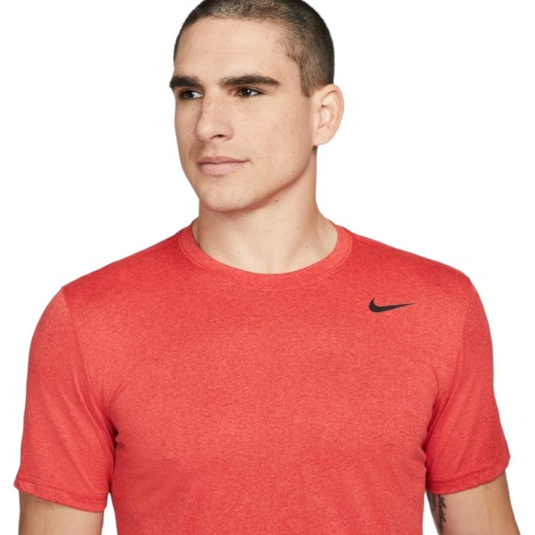 Nike Legend 2.0 Dri-Fit Mens Training T-Shirt - Light University Red Heather/Black