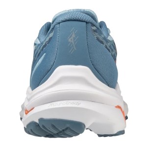Mizuno Wave Equate 7 - Womens Running Shoes - Forget-Me-Not/White/Light Orange