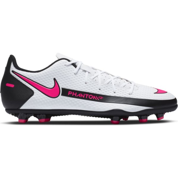 Nike Phantom GT Club FG/MG - Mens Football Boots - White/Pink Blast/Black