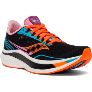 Saucony Endorphin Pro - Womens Road Racing Shoes - Future Black