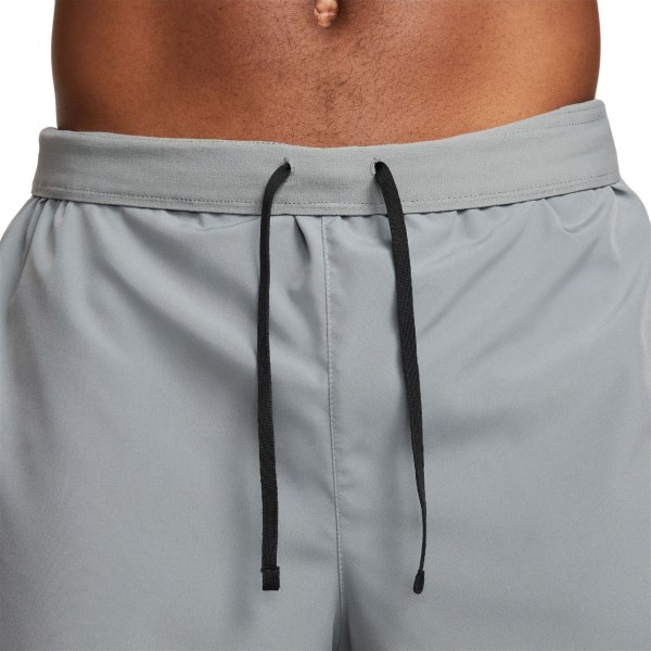 Nike Dri-Fit Challenger 7 Inch Brief-Lined Mens Running Shorts - Smoke Grey/Reflective Silver