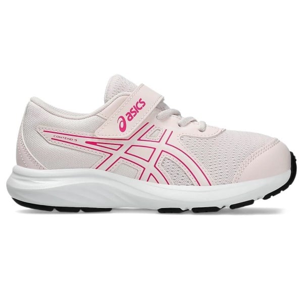 Asics Contend 9 PS - Kids Running Shoes - Pale Pink/White