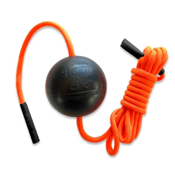 Tiger Tail 1.7 Massage Ball - Black/Orange