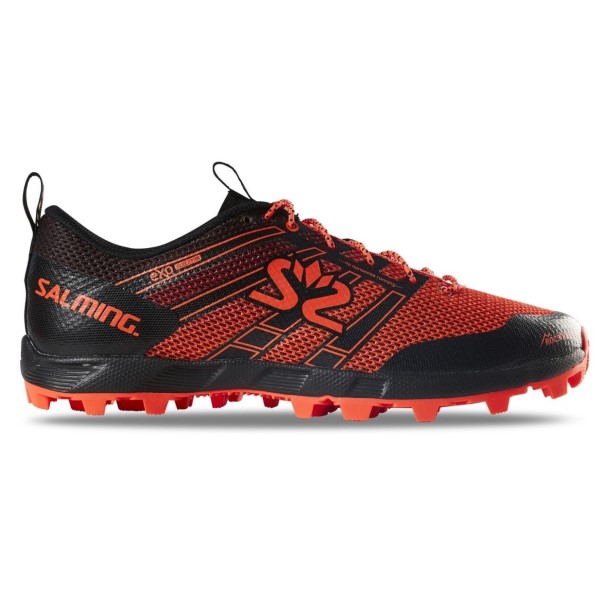 Salming Elements 3 - Womens Trail Running Shoes - Black/New Orange