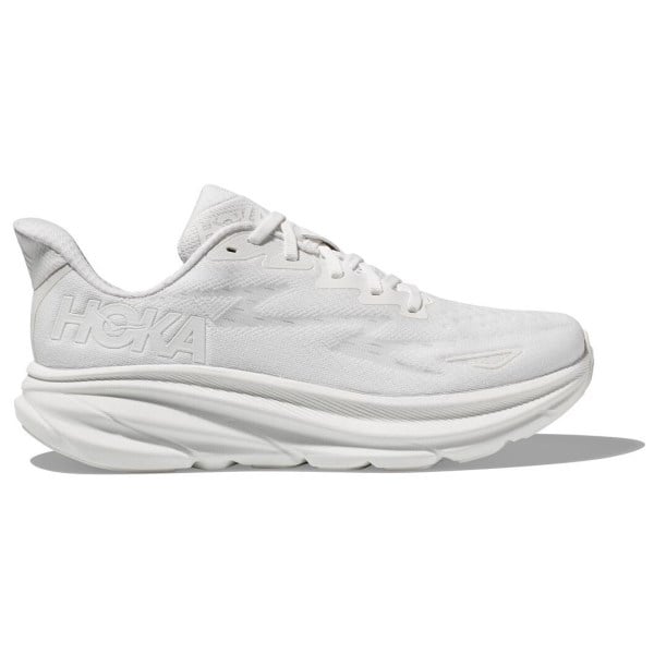 Hoka Clifton 9 - Womens Running Shoes - White/White