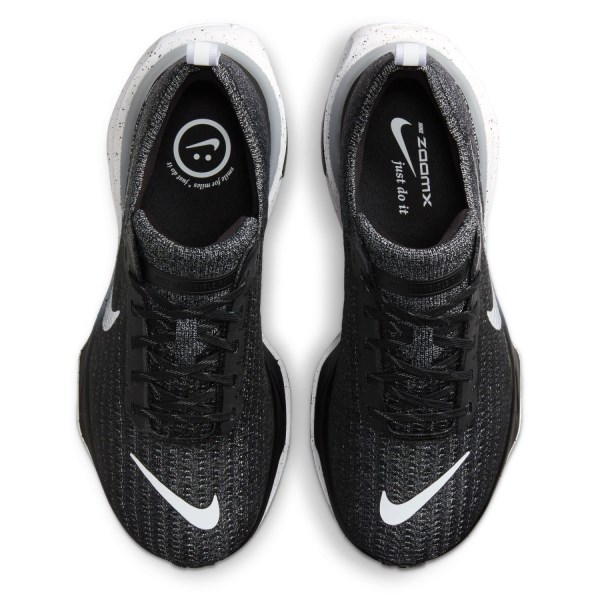 Nike ZoomX Invincible Run Flyknit 3 - Mens Running Shoes - Black/White