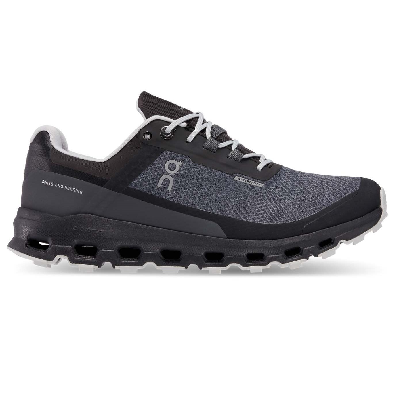 On Cloudvista Waterproof - Womens Trail Running Shoes - Eclipse/Black ...