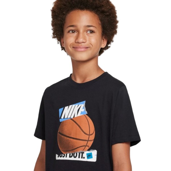 Nike Sportswear Kids Boys Basketball T-Shirt - Black