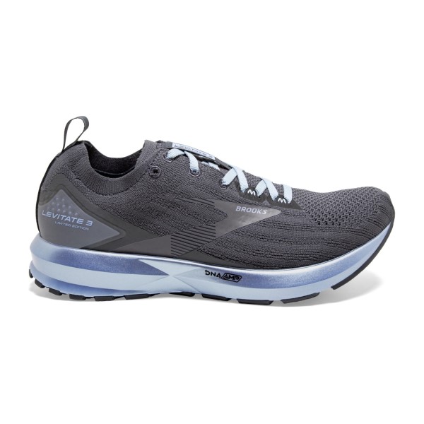 Brooks Levitate 3 - Womens Running Shoes - Grey/Kentucky Blue