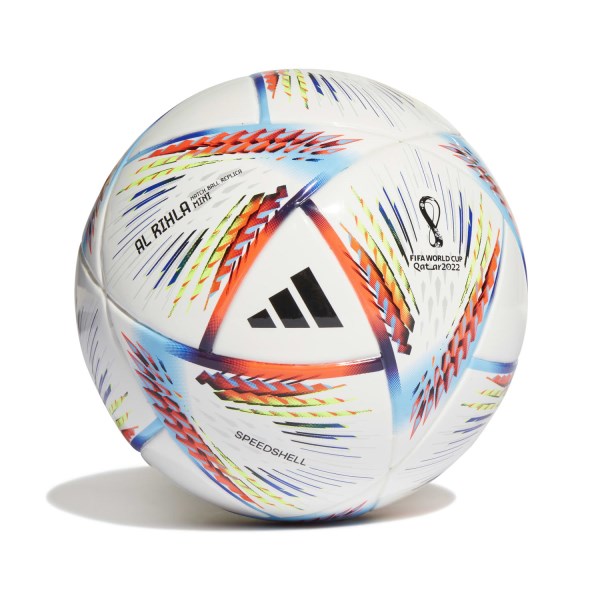 Adidas Al Rihla Mini Soccer Ball - White/Pantone