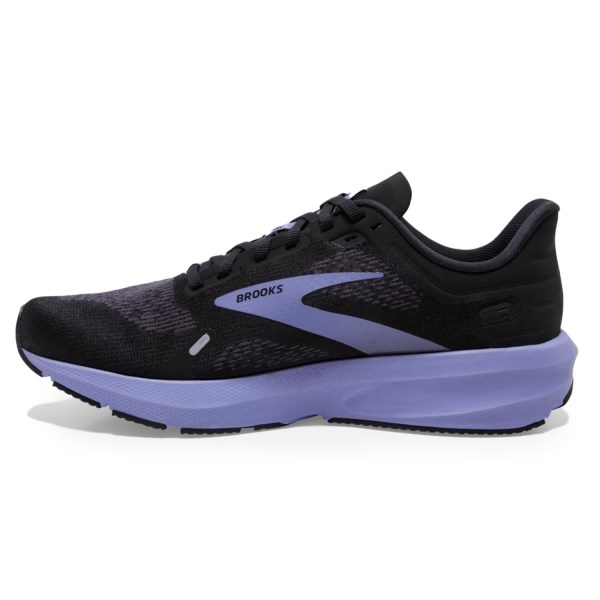 Brooks Launch 9 - Womens Running Shoes - Black/Ebony/Purple