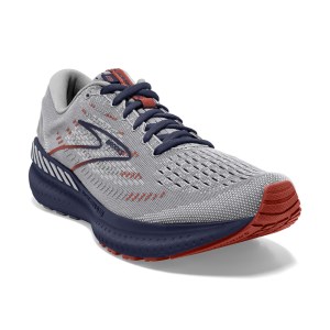 Brooks Glycerin GTS 19 - Mens Running Shoes - Grey/Alloy/Peacoat
