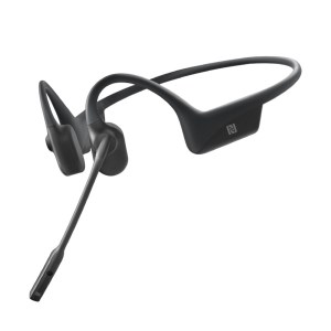 AfterShokz OpenComm Bone Conduction Open Ear Headset - Black