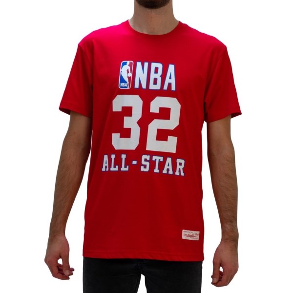 Mitchell & Ness Magic Johnson NBA All-Star West Mens Basketball T-Shirt - Magic Johnson