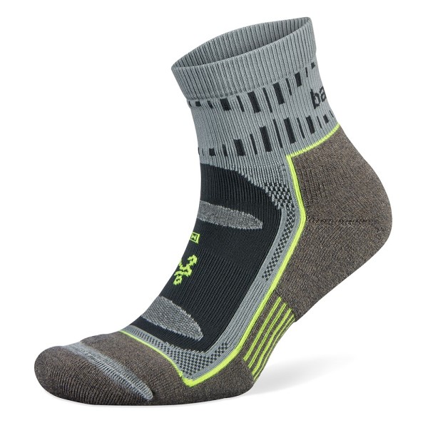 Balega Blister Resist Quarter Running Socks - Mink/Grey