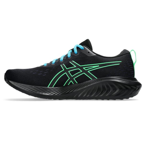 Asics Gel Excite 10 - Mens Running Shoes - Black/New Leaf