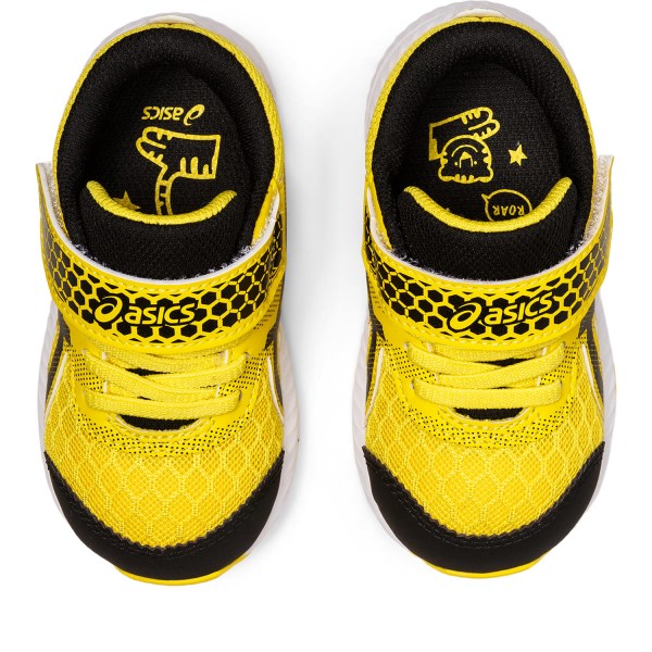 Asics Contend 8 TS - Kids Running Shoes - Vibrant Yellow/Black