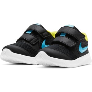 Nike Star Runner 2 TDV - Toddler Running Shoes - Black/Blue/White