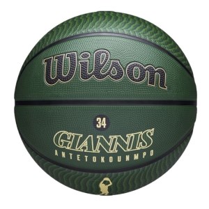 Wilson NBA Player Icon Giannis Outdoor Basketball - Size 7