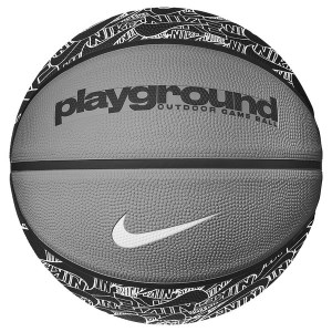 Nike Everyday Playground 8P Outdoor Basketball - Size 7 - Graphic Black/Smoke Grey/Black/White