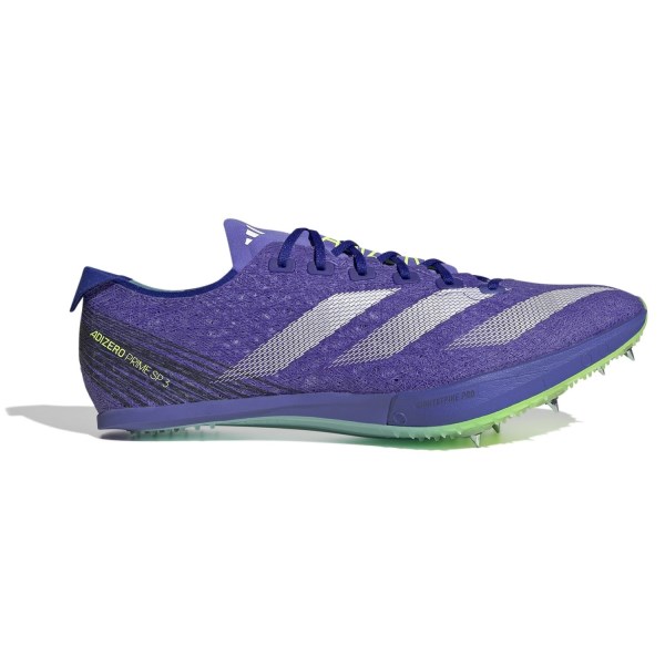 Adidas Adizero Prime SP 3 Strung - Unisex Track Sprint Spikes - Cobalt Blue/Zero Metallic/Lucid