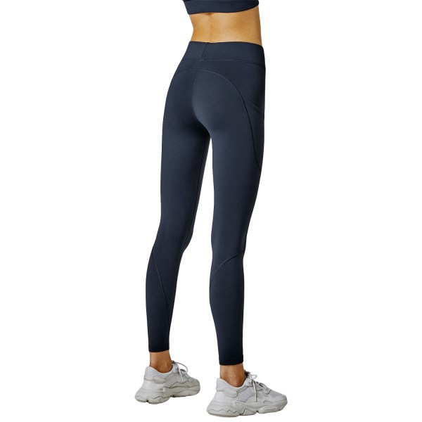 Running Bare Thermal Tech Ab Waisted Womens Training Tights - Crew