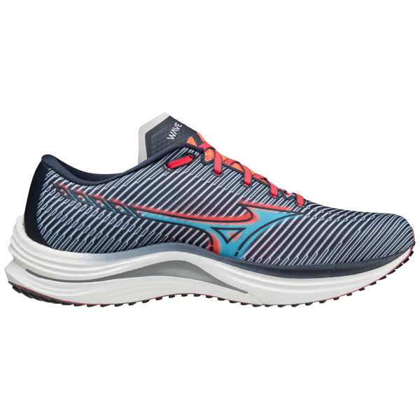 Mizuno Wave Rebellion Mens Running Shoes - India Ink/Blue/Red