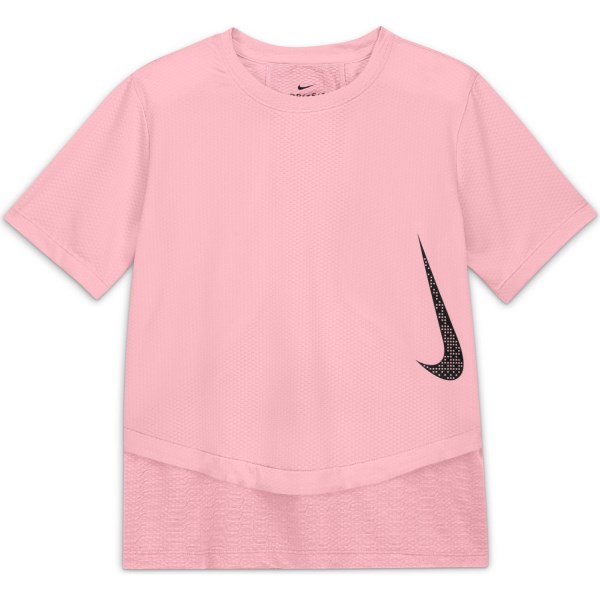 Nike Dri-Fit Instacool Kids Training T-Shirt - Arctic Punch/Bucktan