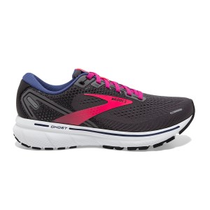 Brooks Ghost 14 - Womens Running Shoes - Pearl/Black/Pink