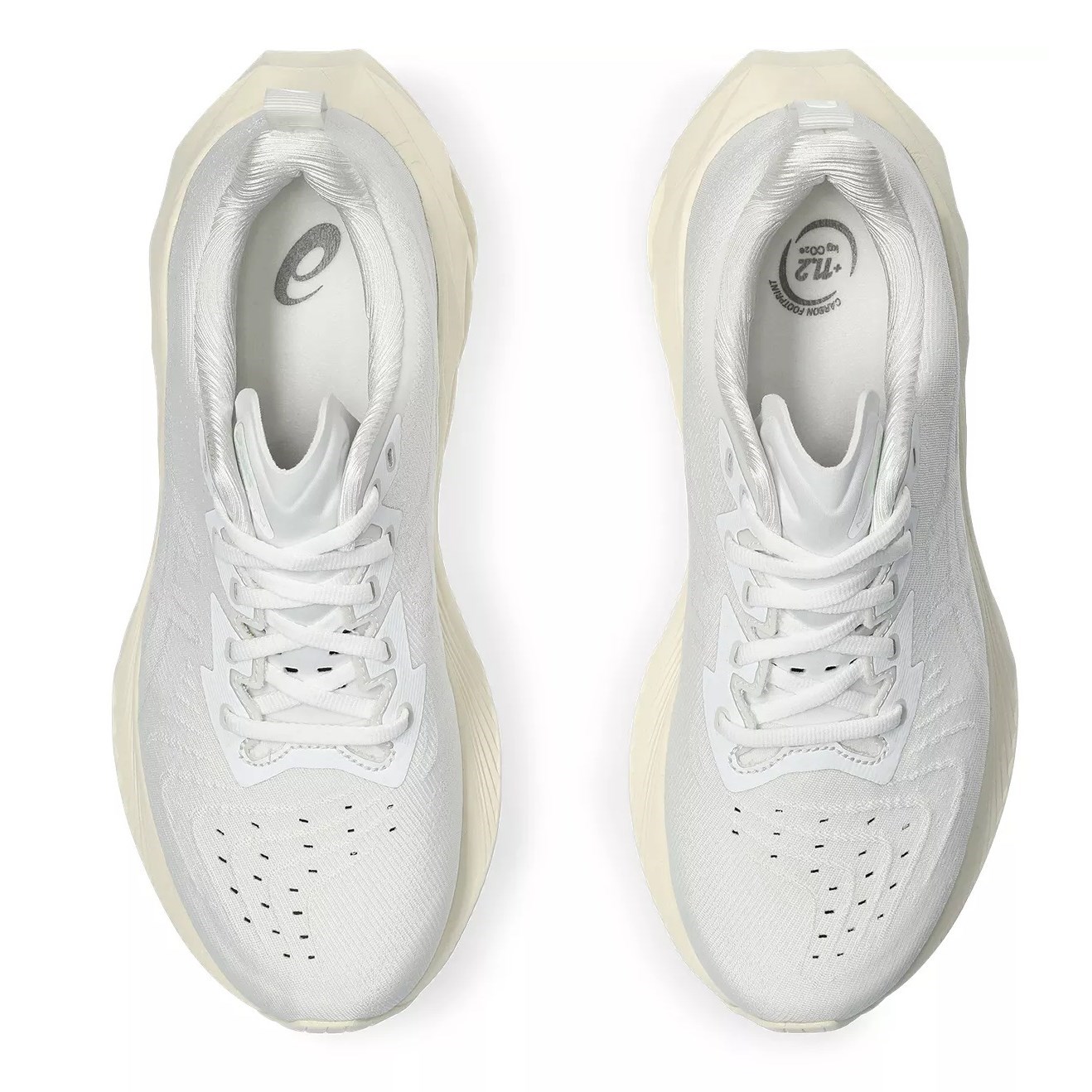 Asics NovaBlast 4 - Womens Running Shoes - White/White | Sportitude