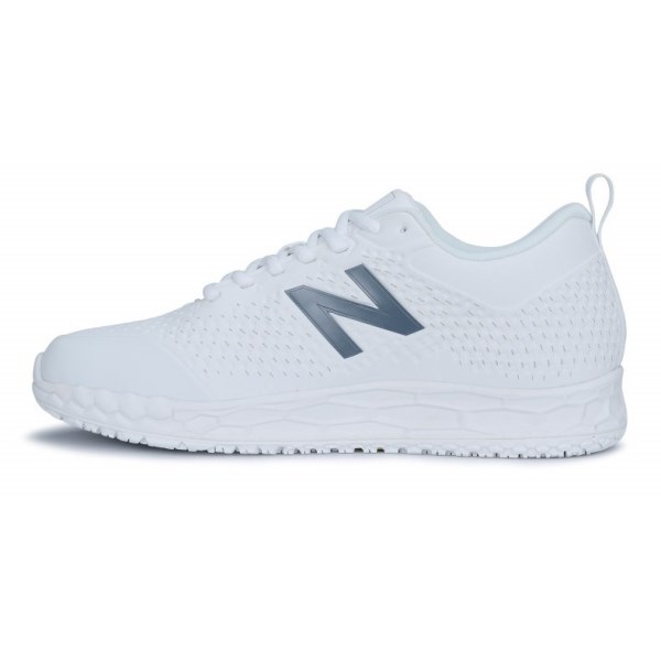 New Balance Slip-Resistant Fresh Foam 906 - Womens Work Shoes - White