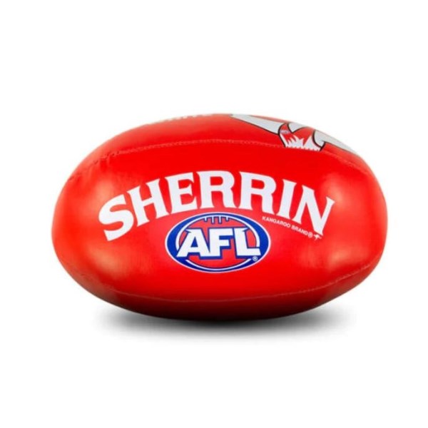 Sherrin Sydney Swans AFL Team Soft Football - Sydney Swans