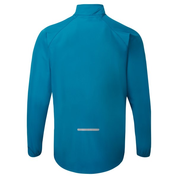 Ronhill Core Mens Running Jacket - Prussian Blue/Acid Lime