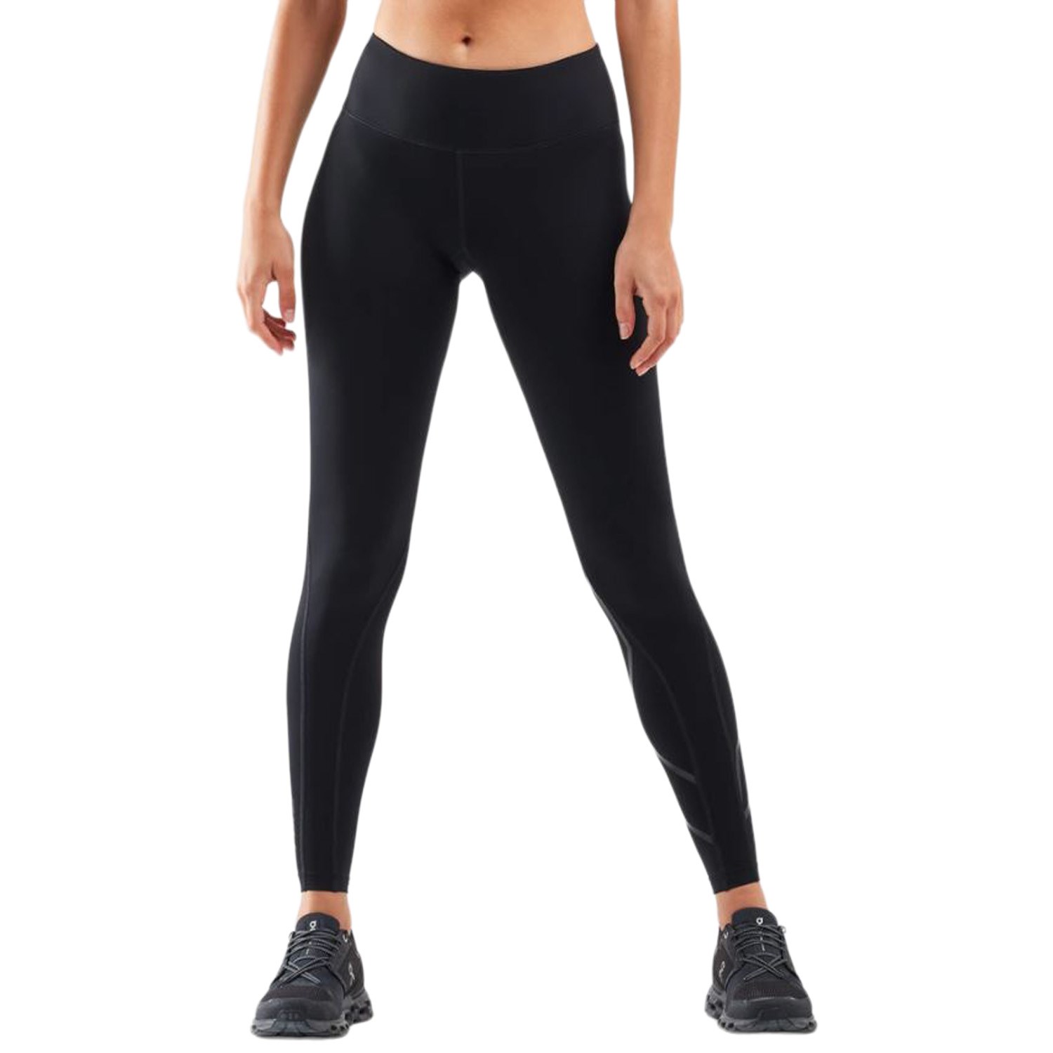 2XU Ignition Thermal Mid-Rise Womens Compression Tights - Black