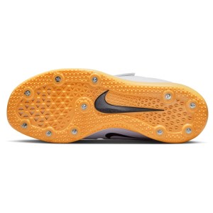 Nike High Jump Elite - Unisex High Jump Spikes - White/Hyper Pink/Laser Orange/Black