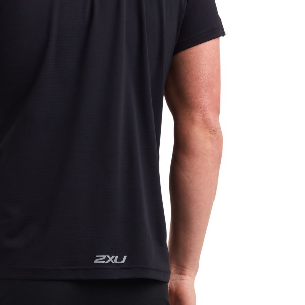 2XU XVent G2 Mens Training T-Shirt - Black/Silver Reflective