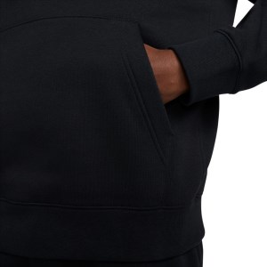 Nike Club Logo Fleece Mens Pullover Hoodie - Black