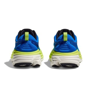 Hoka Bondi 8 - Mens Running Shoes - Electric Cobalt/Lettuce