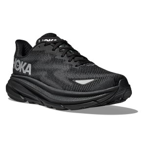 Hoka Clifton 9 GTX - Womens Running Shos - Black/Black