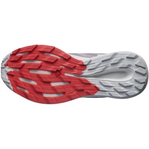 Salomon Pulsar Trail - Womens Trail Running Shoes - Quail/Lunar Rock/Poppy Red